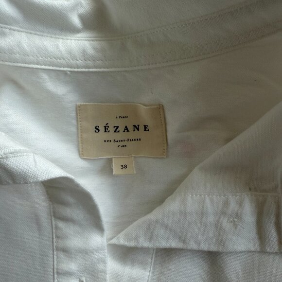 Sezane Tomboy Shirt with Rainbow Hearts (Excellent Condition Size 6) - Picture 6 of 10